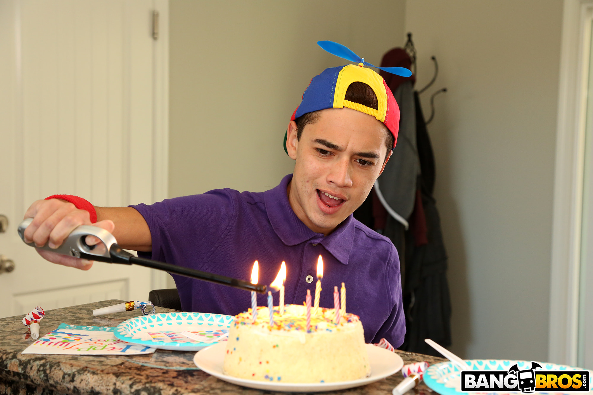 Hot MILF For His Birthday