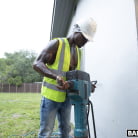 Rose Monroe in 'Rose Monroe Bangs Construction Worker'