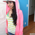 Ruby Rayes in 'Petit Latina Gets Dick Drilled By Big Black Cock'