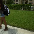 Sasha Yamagucci in 'Sasha catches a ride and some cock'