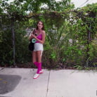 Selena Love in 'Pink Yoga Girl'