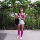 Selena Love in 'Pink Yoga Girl'