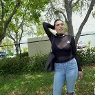 Selene Sinclair in 'First Date on The Bus'