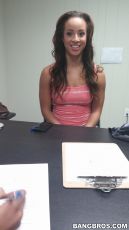 Teanna Trump - Ebony Babe gets pounded at the Office | Picture (1)