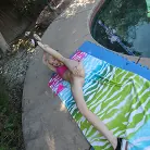 Tiffany D.Gore in 'Petite flexible blonde squirts after getting fucked'