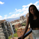 Valery Santos in 'Colombian Chick With Big Ass Films Her First Porno'