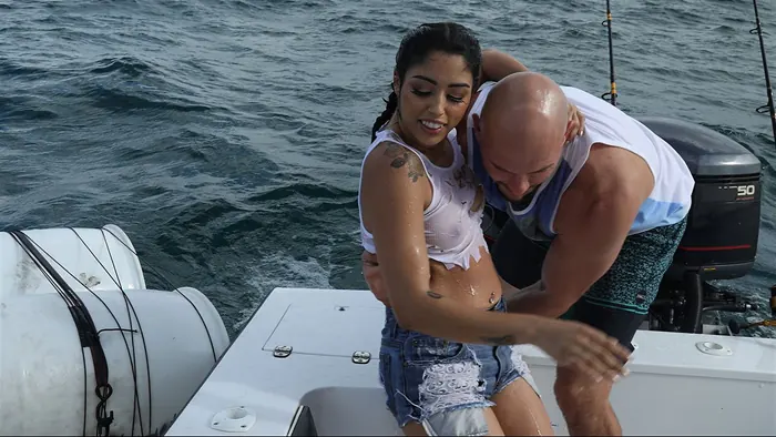 Vanessa Sky in Cuban Hottie Gets Rescued at Sea