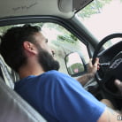 Vivianna Mulino in 'Desperate Chick Spreads Eagle On The Bus'