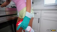 Vivienne Vo - Vivienne Vo Gets Fucked While Cleaning | Picture (59)